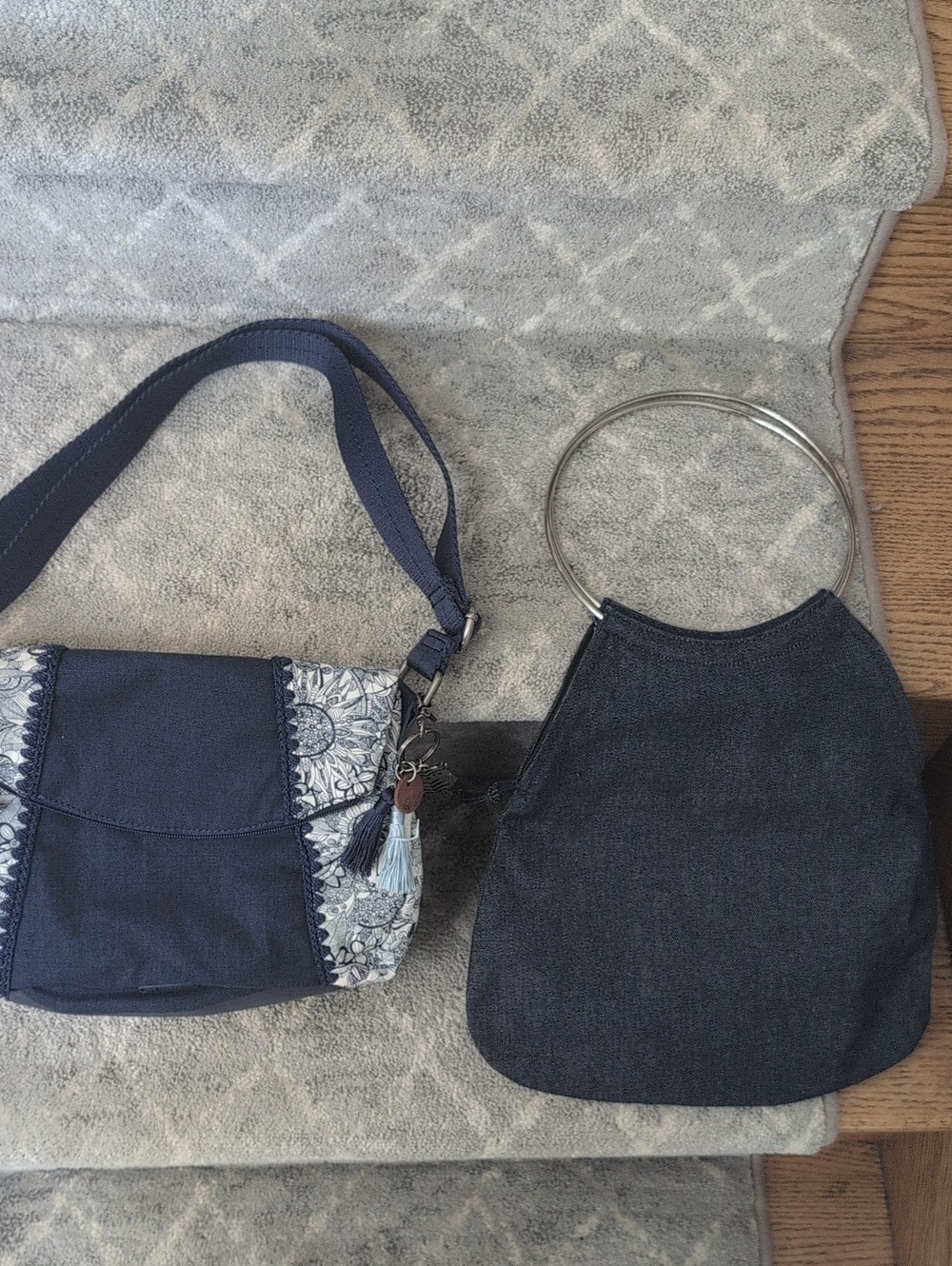 Denim Bundle. Lulus And SakRoots Bags